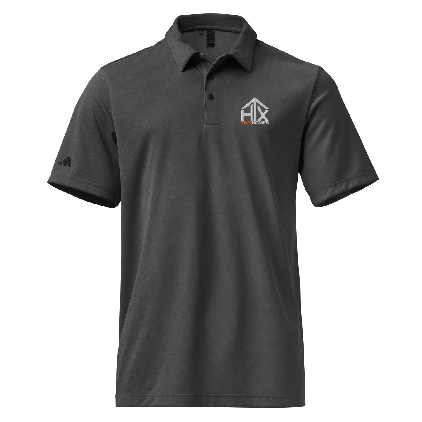 HTX Tiny Homes - adidas space-dyed polo
