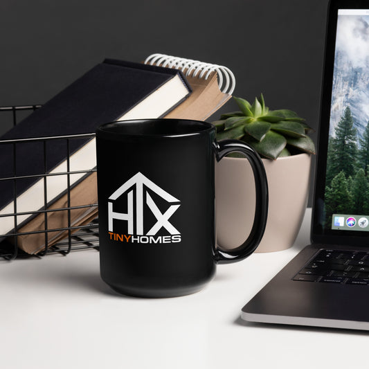 HTX Tiny Homes - Black Glossy Mug
