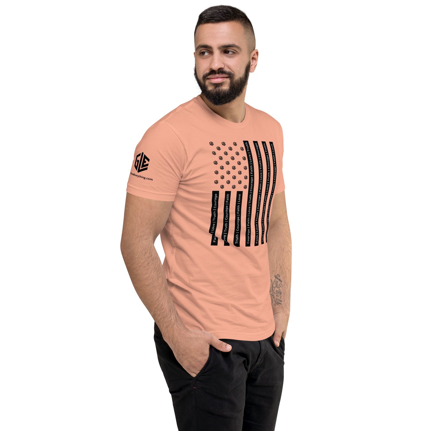 GLE Core Values Flag T-Shirt