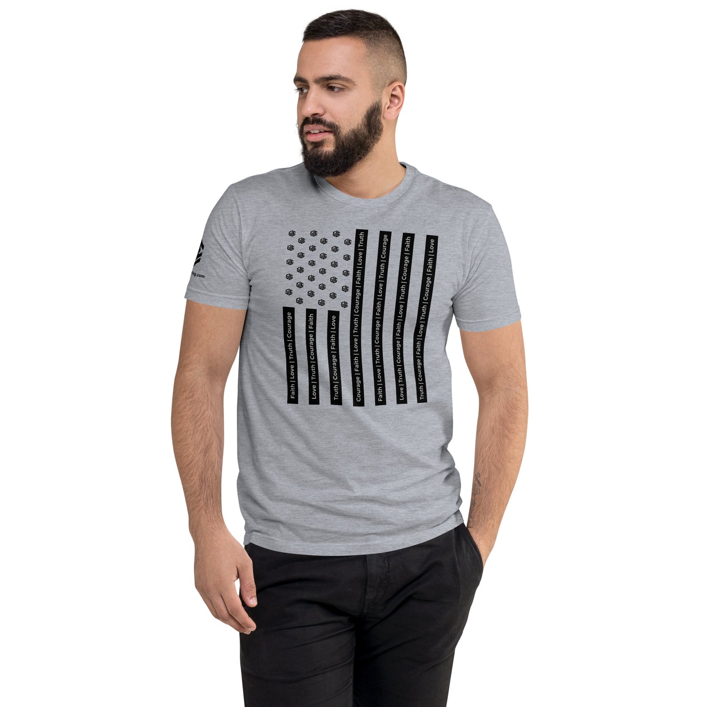 GLE Core Values Flag T-Shirt