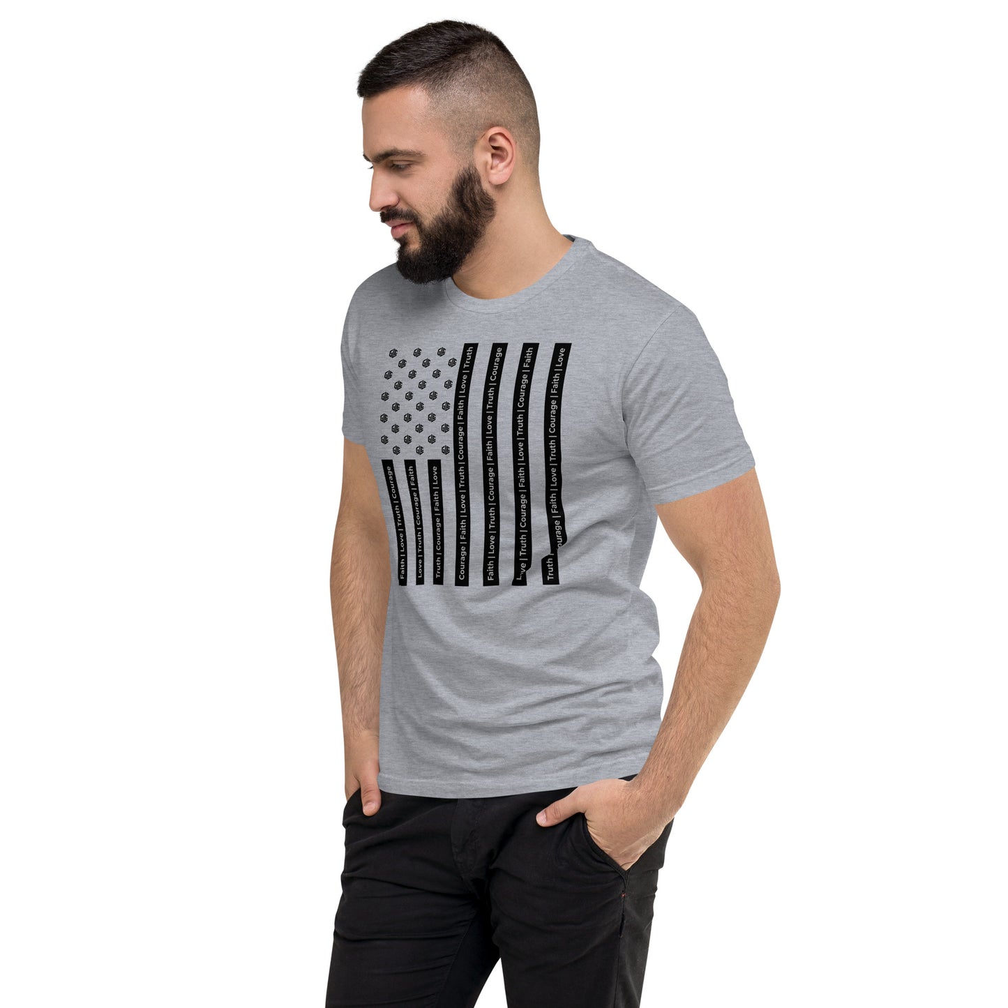 GLE Core Values Flag T-Shirt