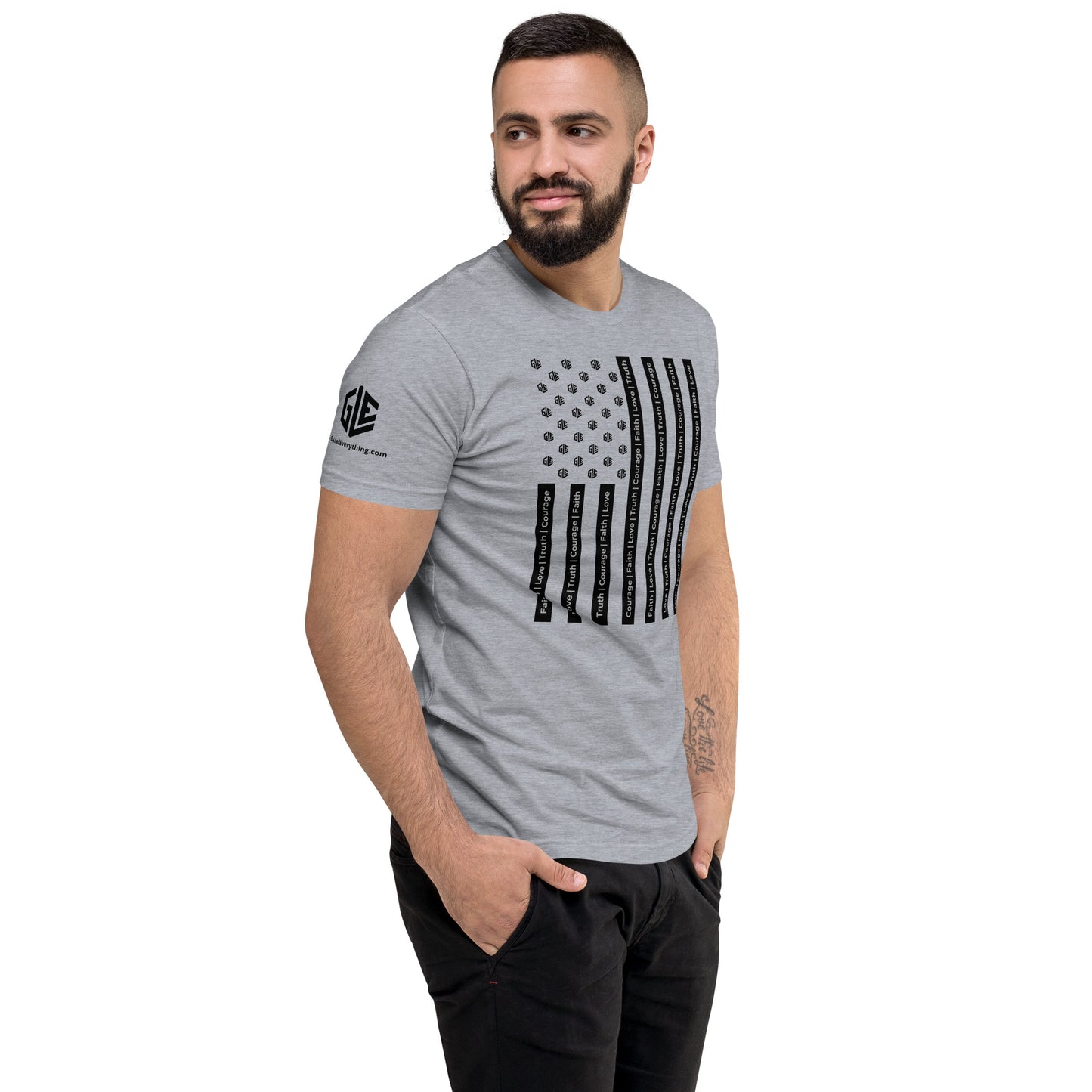 GLE Core Values Flag T-Shirt