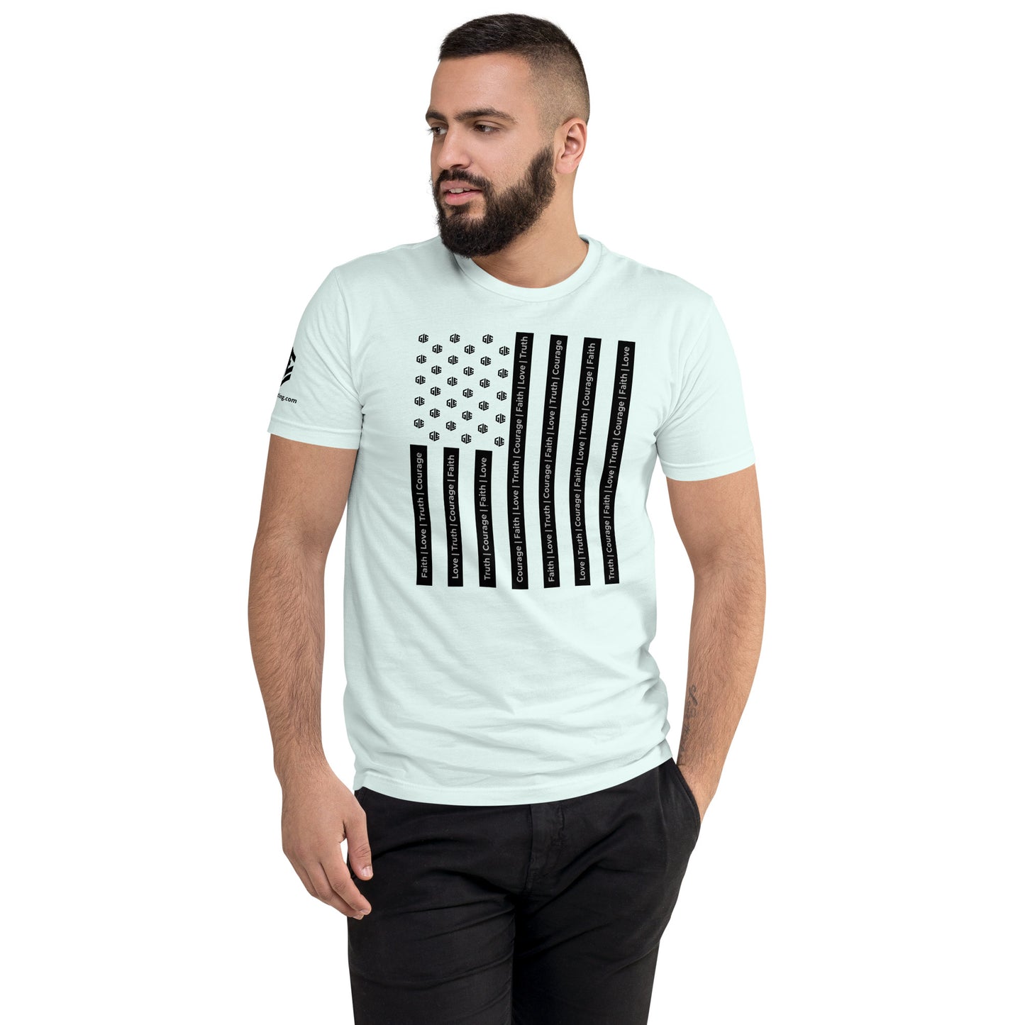 GLE Core Values Flag T-Shirt