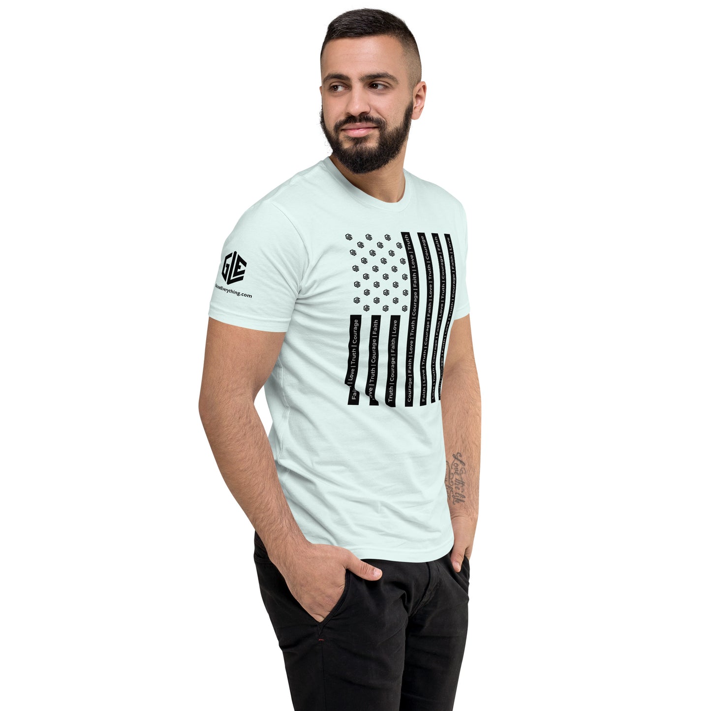 GLE Core Values Flag T-Shirt