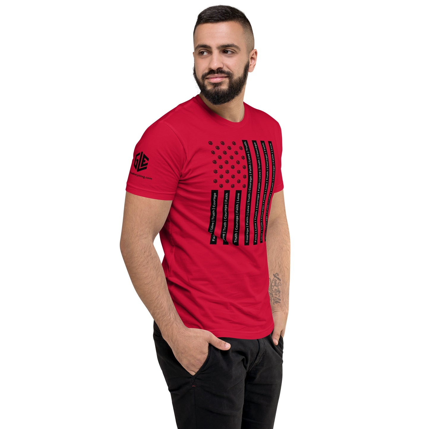 GLE Core Values Flag T-Shirt