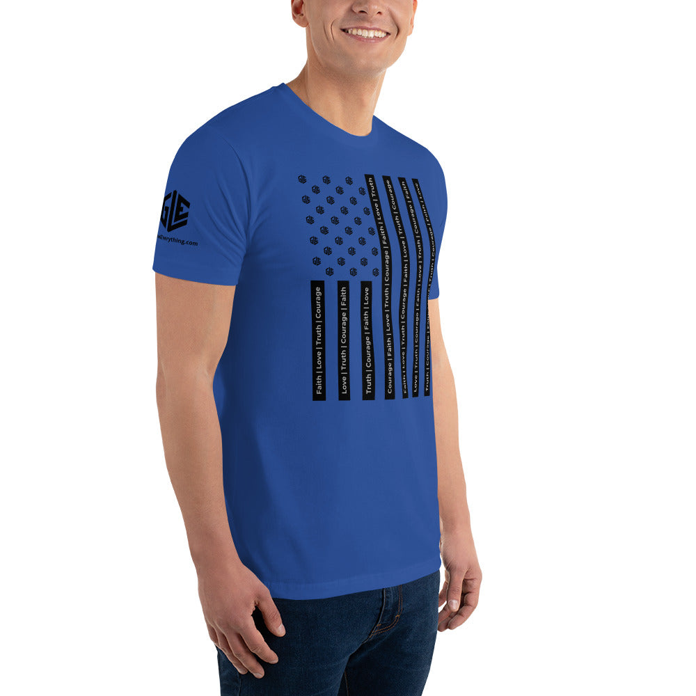 GLE Core Values Flag T-Shirt