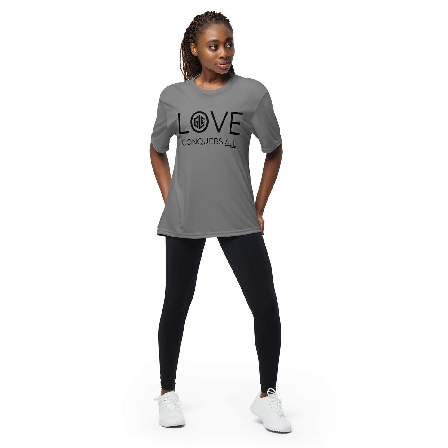 GLE Love Conquers All Womens T-shirt