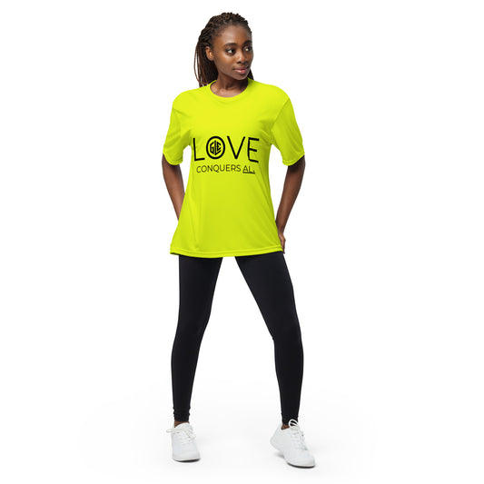 GLE Love Conquers All Womens T-shirt