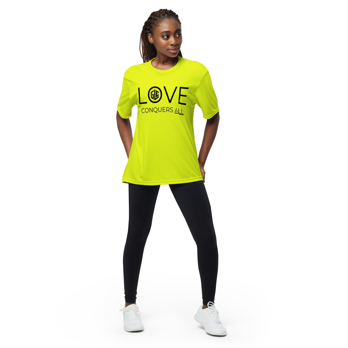 GLE Love Conquers All Womens T-shirt