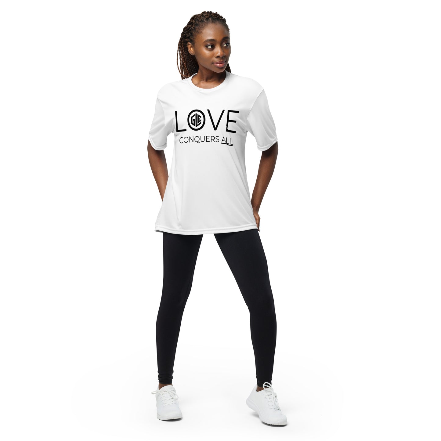 GLE Love Conquers All Womens T-shirt